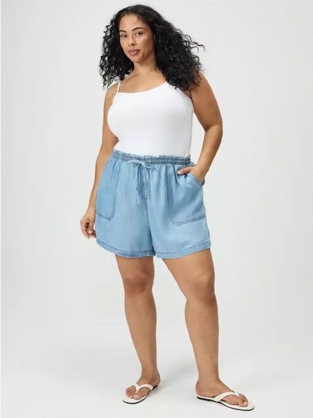 Torrid High-Rise Lightweight Denim Short